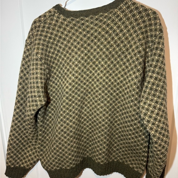 Vintage J Crew Birdseye 100% Wool Sweater. Casual, Preppy, Pullover Crewneck. M - Picture 6 of 10